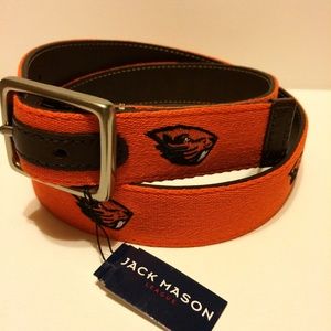 Oregon State Beavers Belt Reversible Leather 38 in
